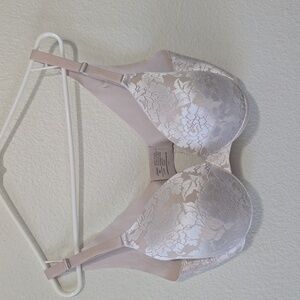 SOMA BRA Vanishing Back Full Coverage Lace Bra SIZE 38D